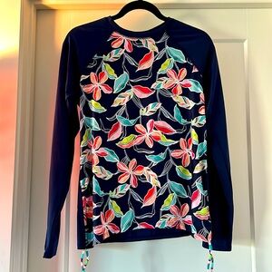 Title Nine Swim Rash Guard Size M